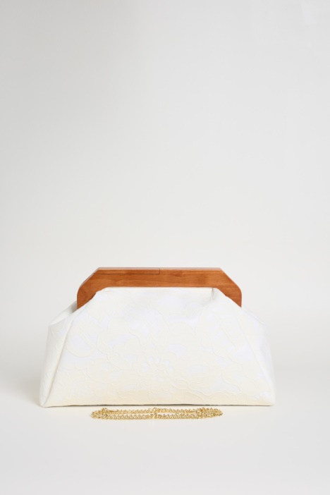 Maxi pochette ricamata