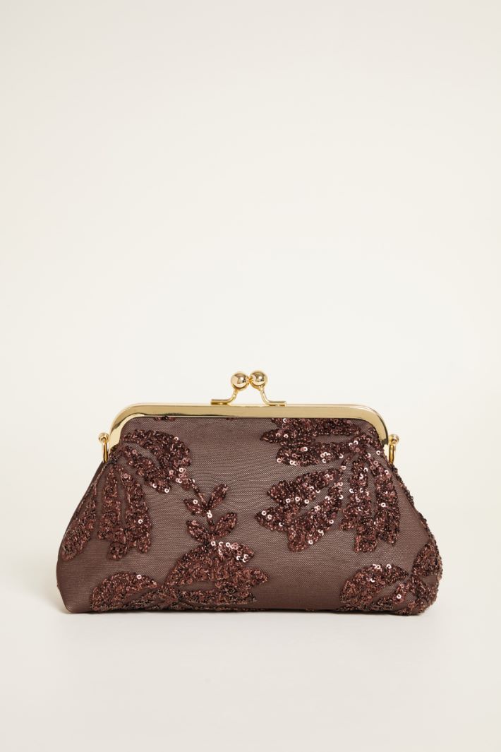 Pochette con paillettes Intrend