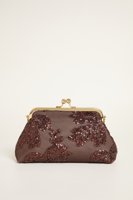 Pochette con paillettes Intrend