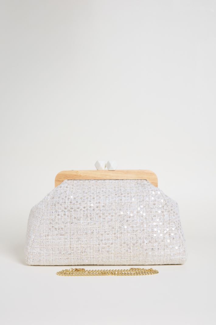 Maxi pochette con paillettes Intrend - 3