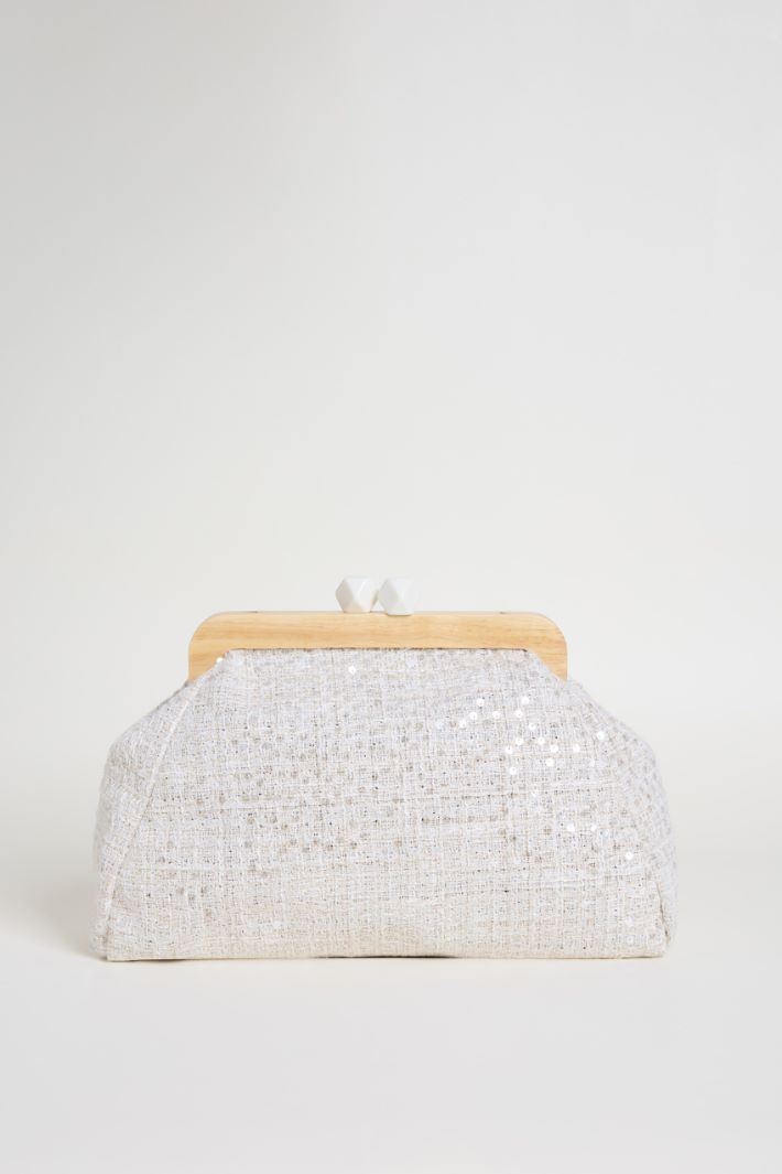 Maxi pochette con paillettes Intrend