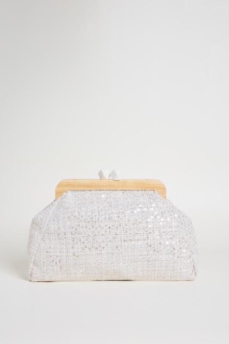 Maxi pochette con paillettes Intrend