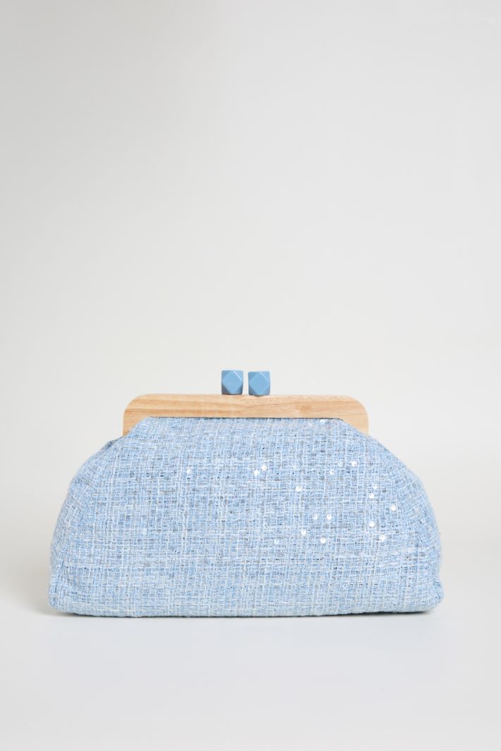 Maxi pochette con paillettes Intrend