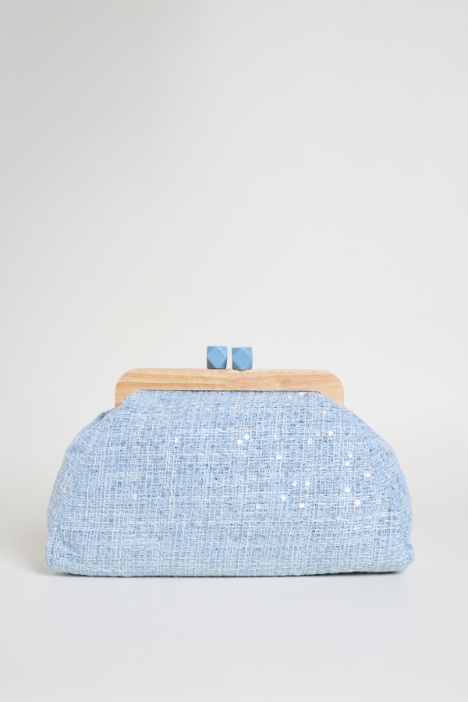 Maxi pochette con paillettes Intrend