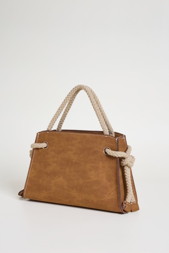 Borsa a mano con manici in corda Intrend - 2