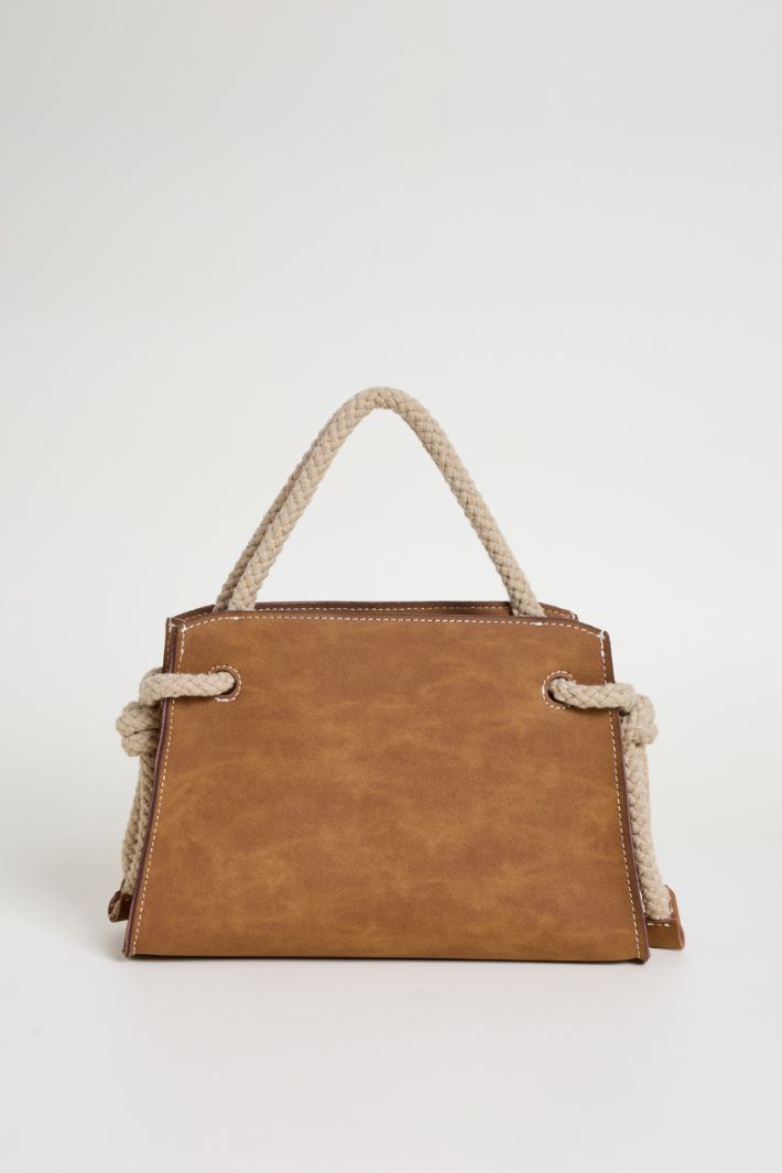 Borsa a mano con manici in corda Intrend - 3