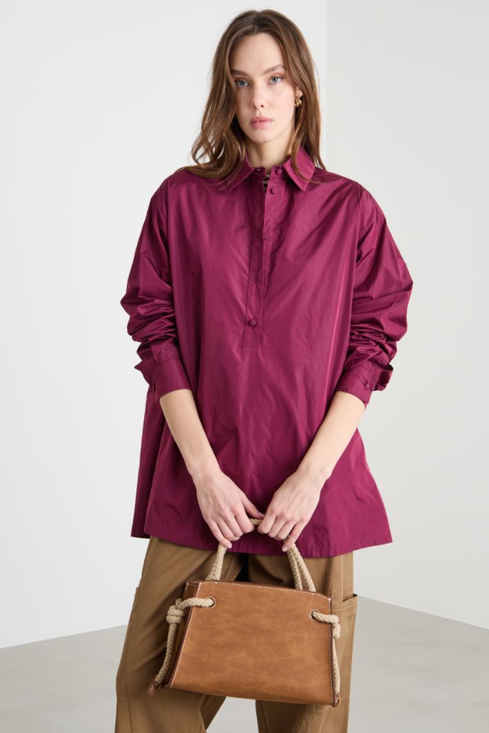 Borsa a mano con manici in corda Intrend - 5