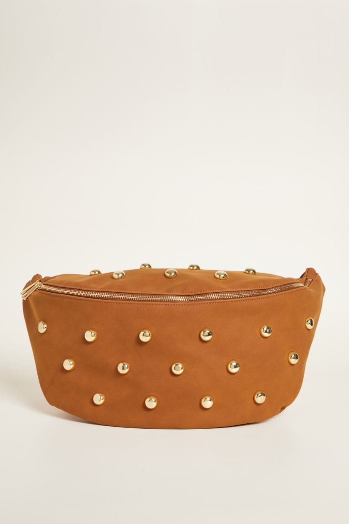 Borsa in tessuto dal finish vellutato Intrend