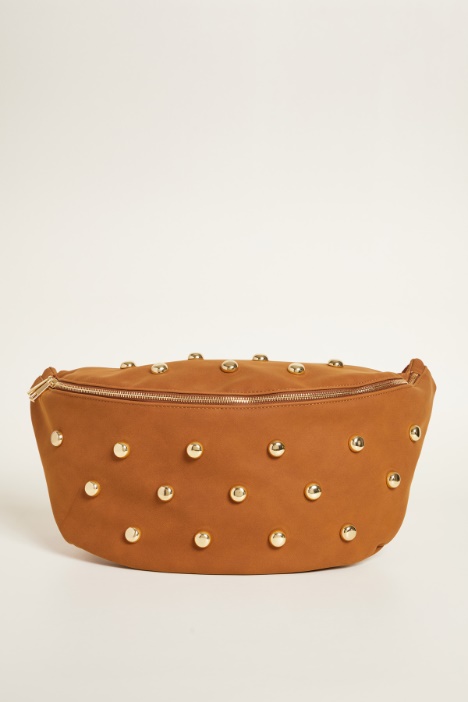 Borsa in tessuto dal finish vellutato Intrend