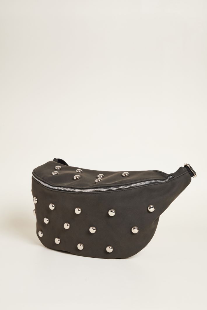 Borsa in tessuto dal finish vellutato Intrend - 2