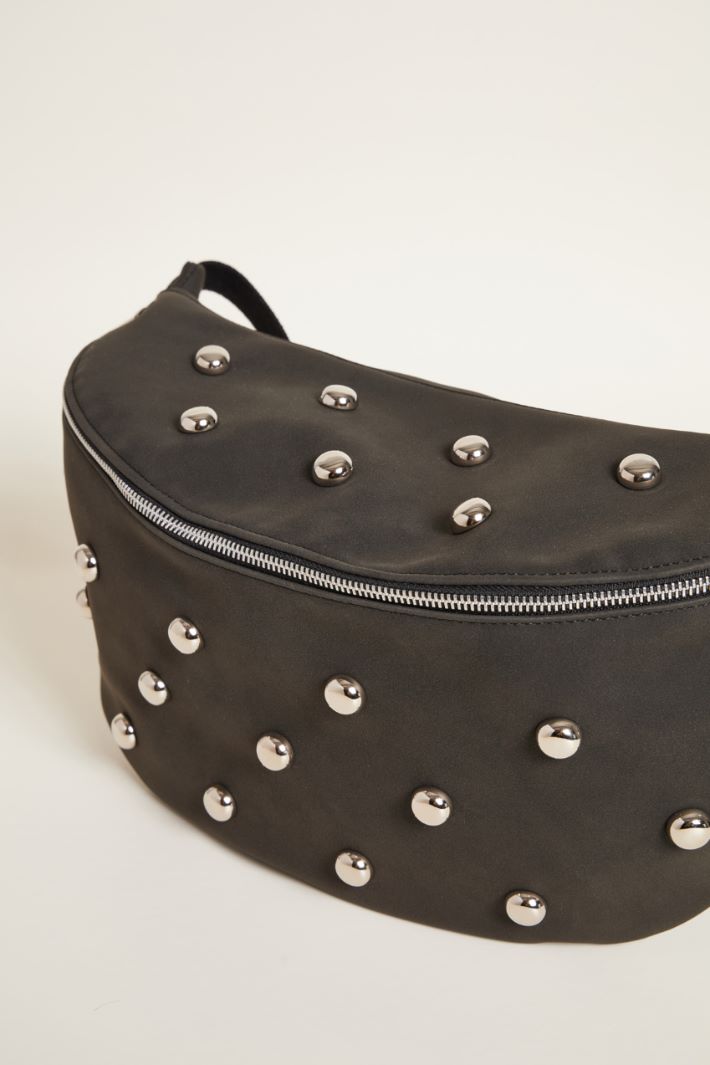Borsa in tessuto dal finish vellutato Intrend - 4