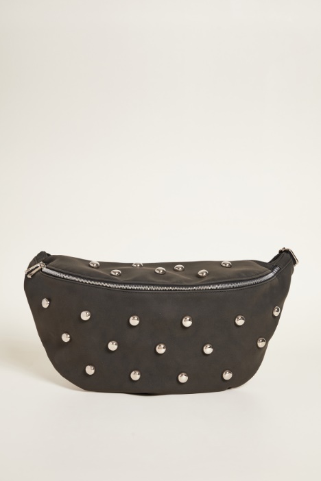 Borsa in tessuto dal finish vellutato Intrend