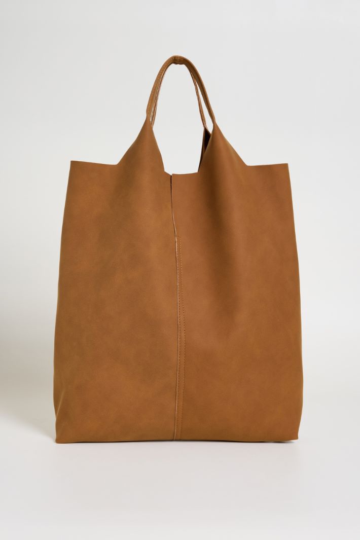 Studded tote bag Intrend - 3