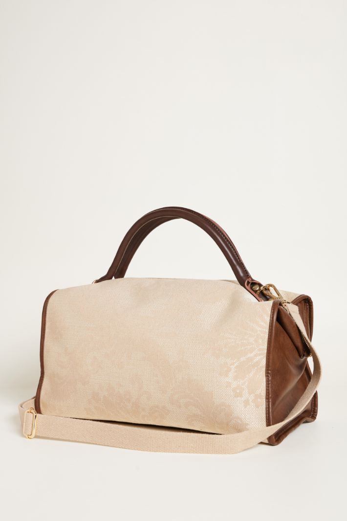 Borsa bauletto in tessuto jacquard Intrend - 2