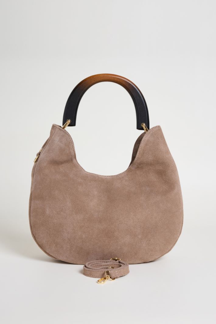 Borsa in pelle scamosciata Intrend - 3