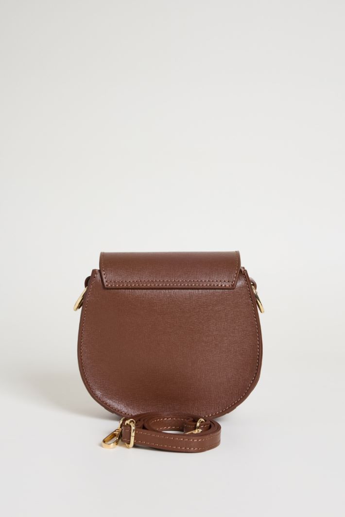 Borsa arrotondata in pelle Intrend - 3