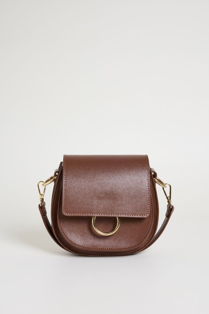 Borsa arrotondata in pelle Intrend