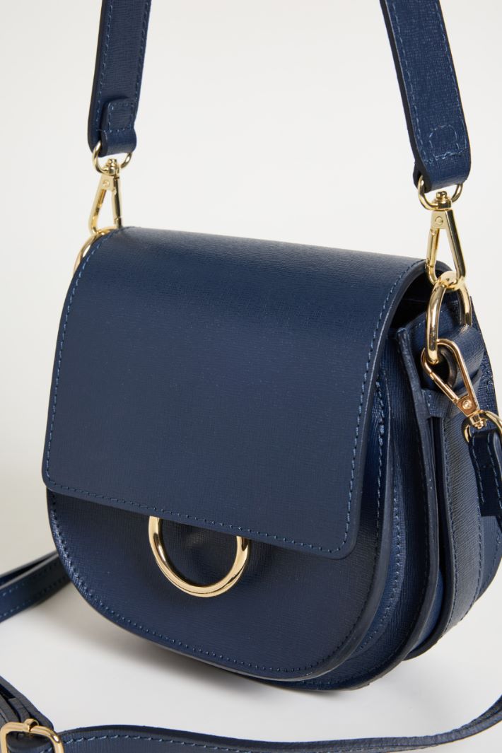 Borsa arrotondata in pelle Intrend - 4