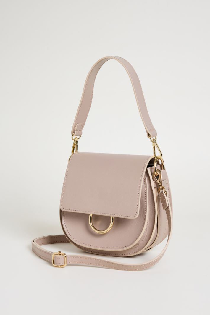 Borsa arrotondata in pelle Intrend - 2