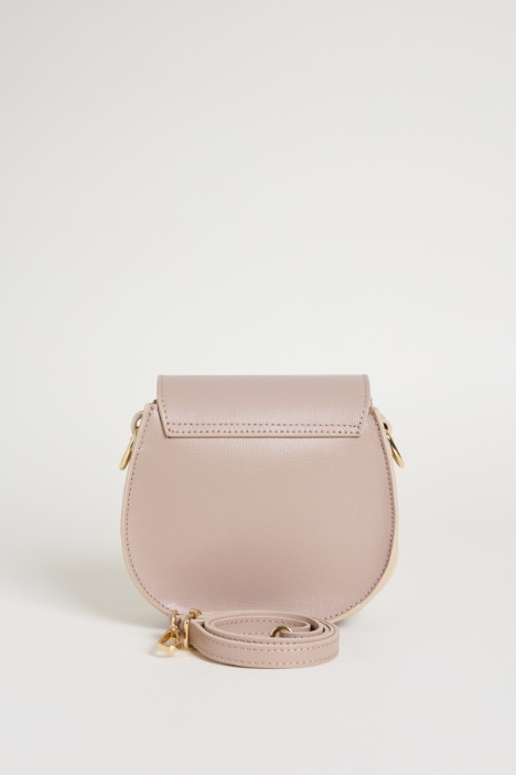 Borsa arrotondata in pelle