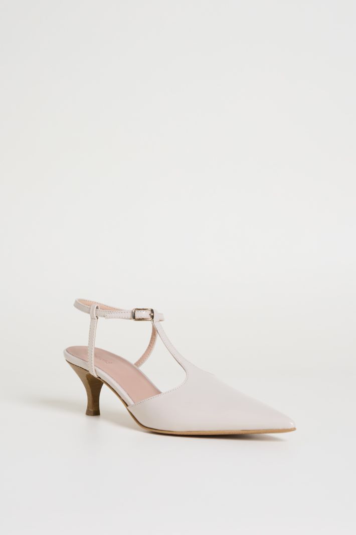 Slingback T-bar in pelle Intrend - 2