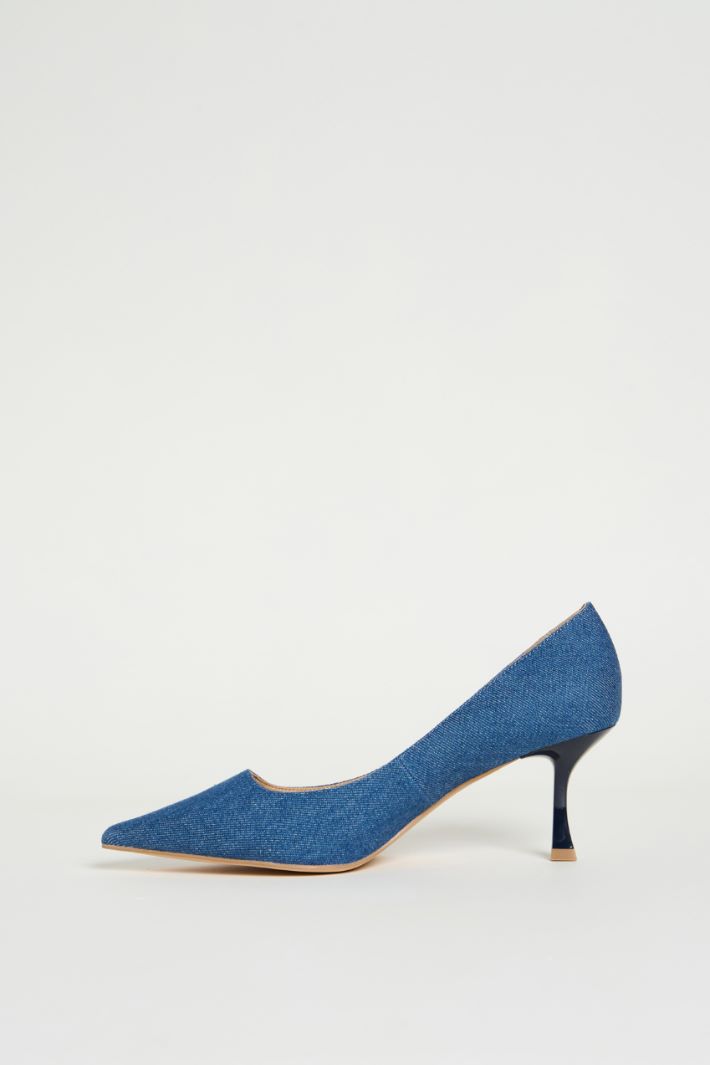 Denim court shoes Intrend - 3