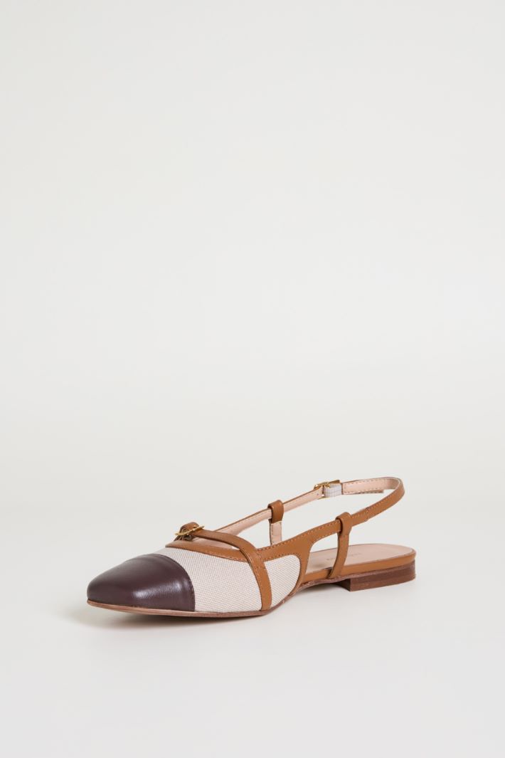 Slingback Ballerina Flats Intrend - 3