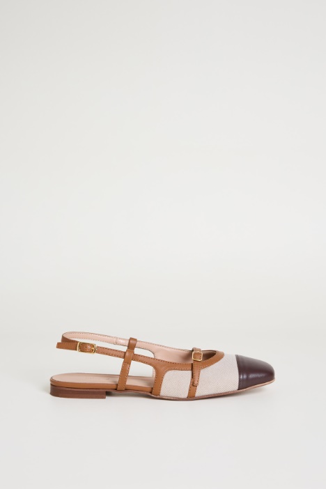 Slingback Ballerina Flats Intrend