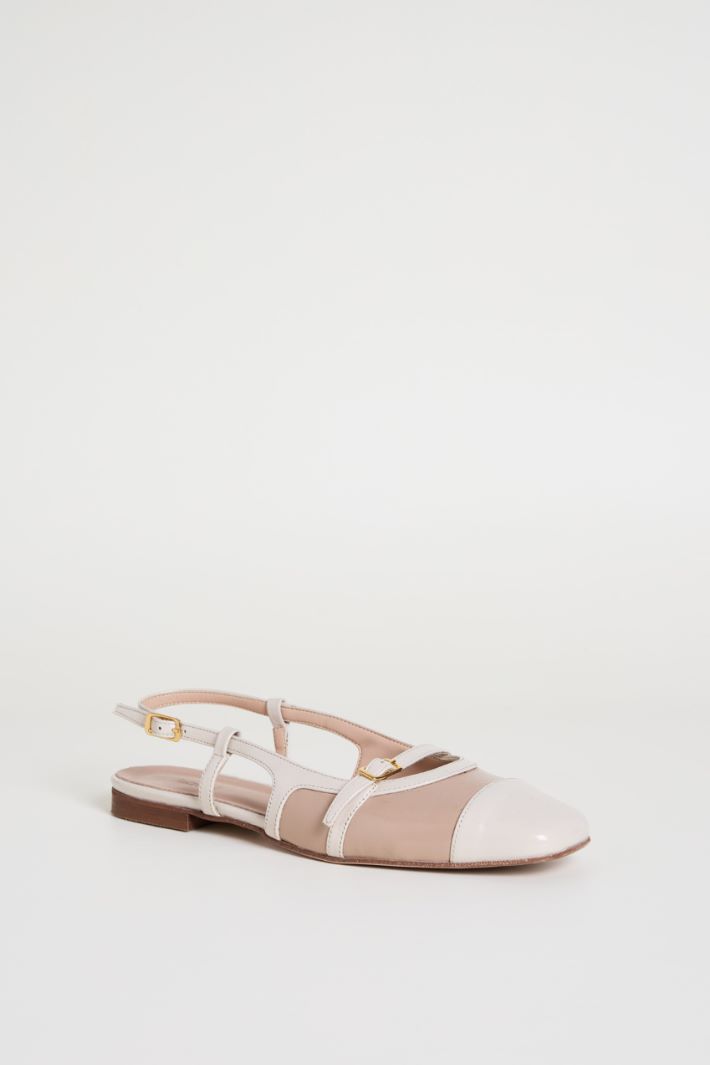 Patent Leather Slingback Ballet Flats Intrend - 2