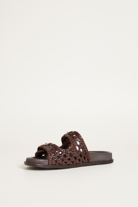Slipper con doppio cinturino
