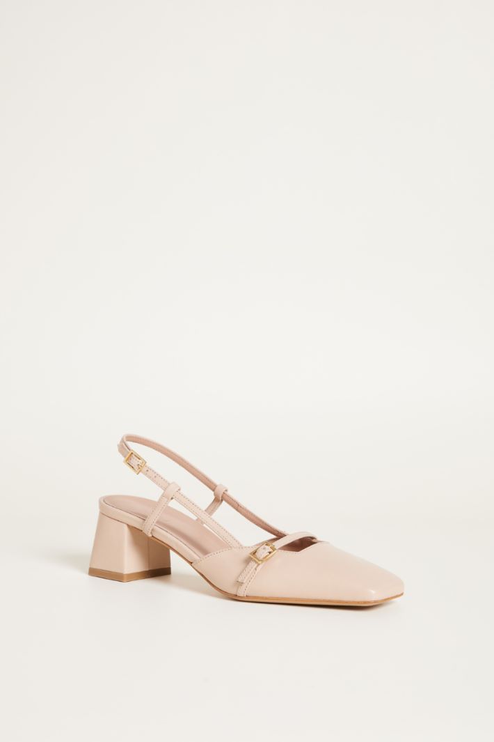 Slingback in pelle Intrend - 2