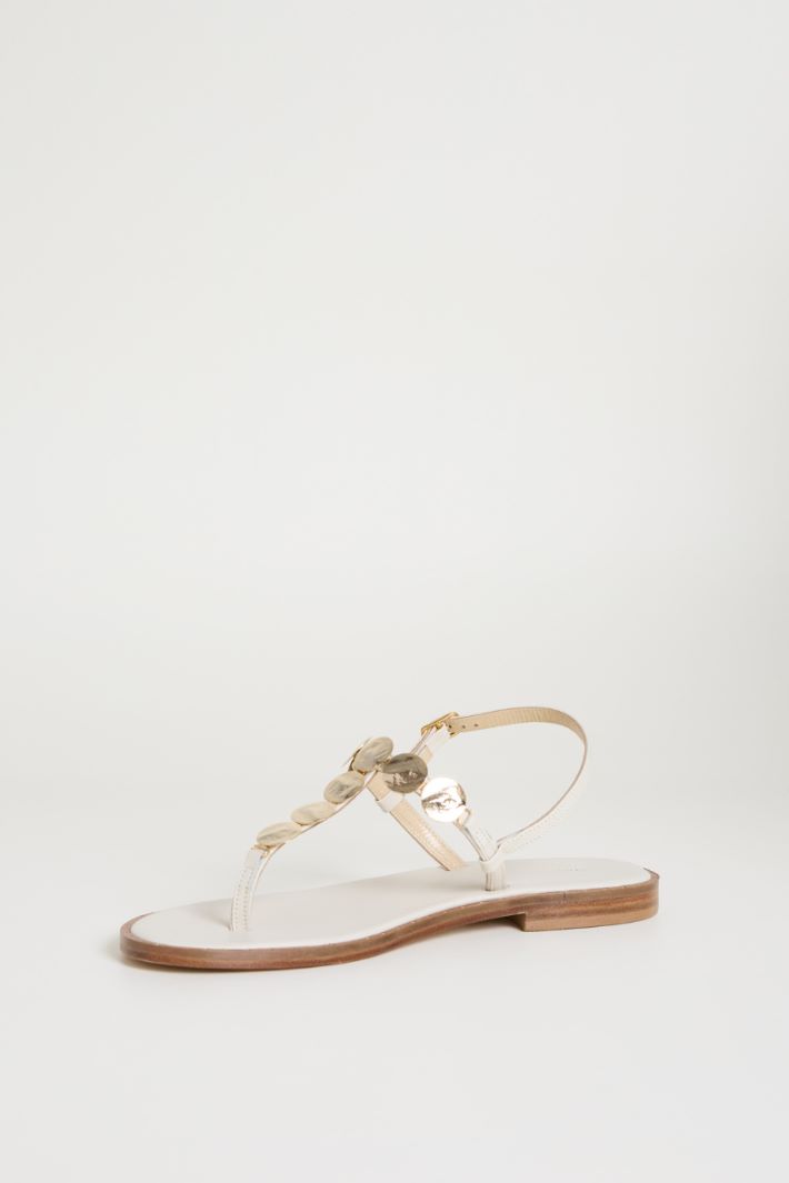 Leather Flat Sandals Intrend - 3