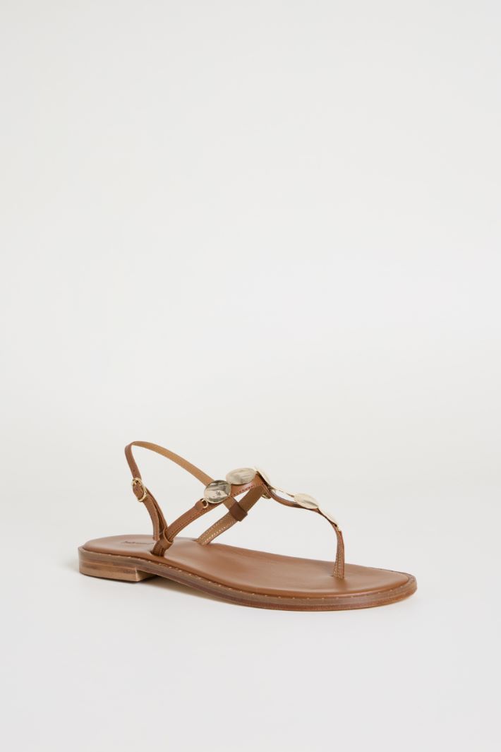 Sandali flat in pelle  Intrend - 2