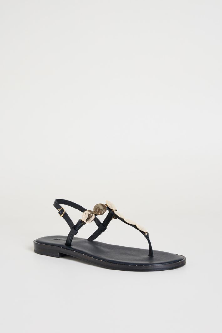 Sandali flat in pelle  Intrend - 2