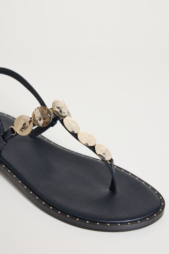 Sandali flat in pelle  Intrend - 4