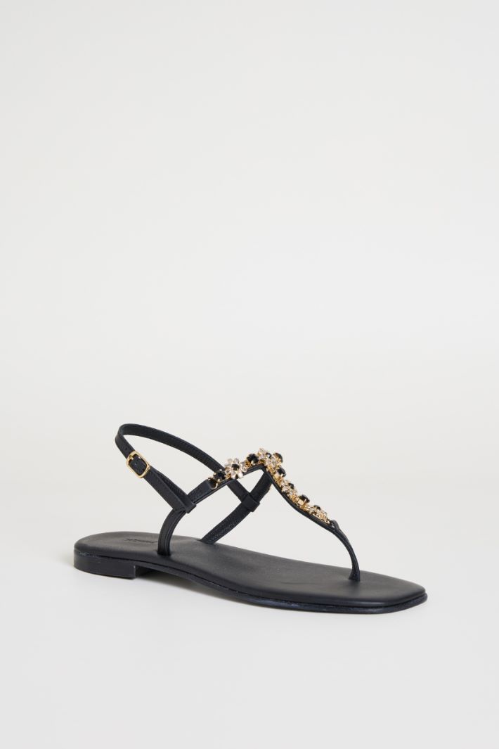 Sandali T-bar gioiello Intrend - 2