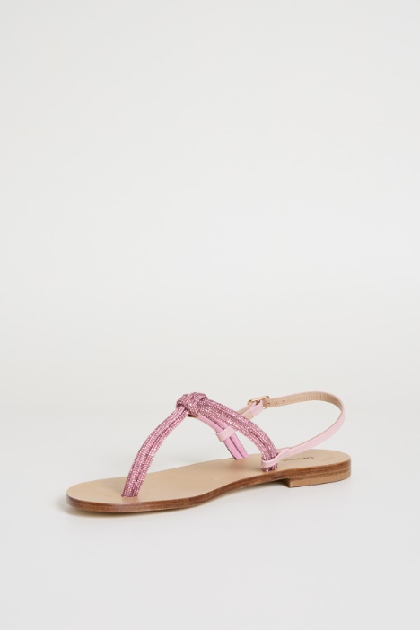 Sandali con strass