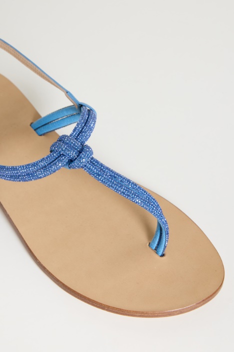 Sandali con strass