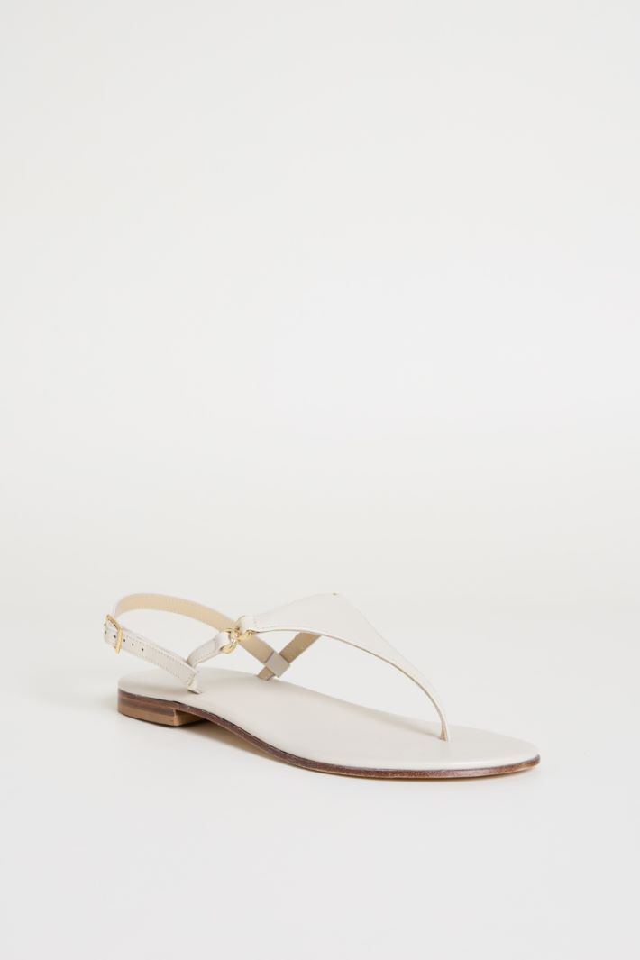 Sandali in pelle laminata Intrend - 2