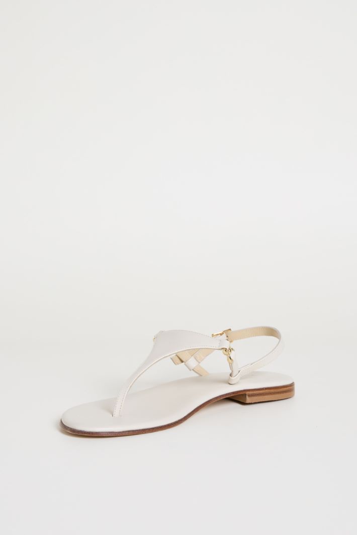 Sandali in pelle laminata Intrend - 3
