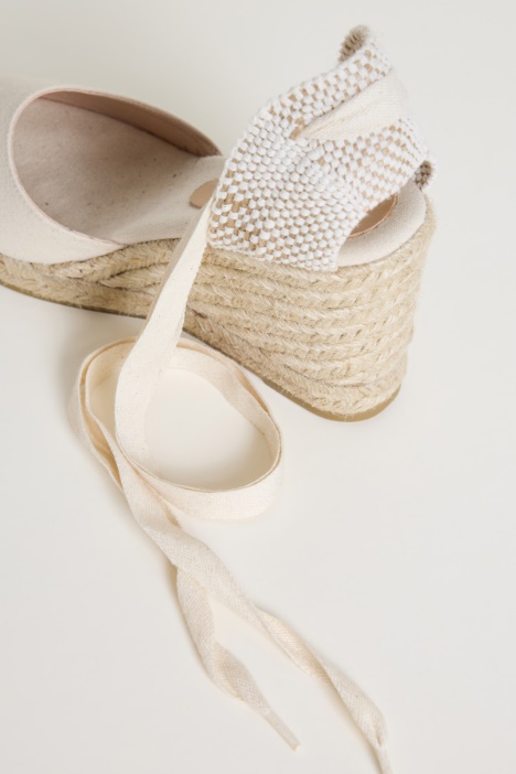 Espadrillas con zeppa
