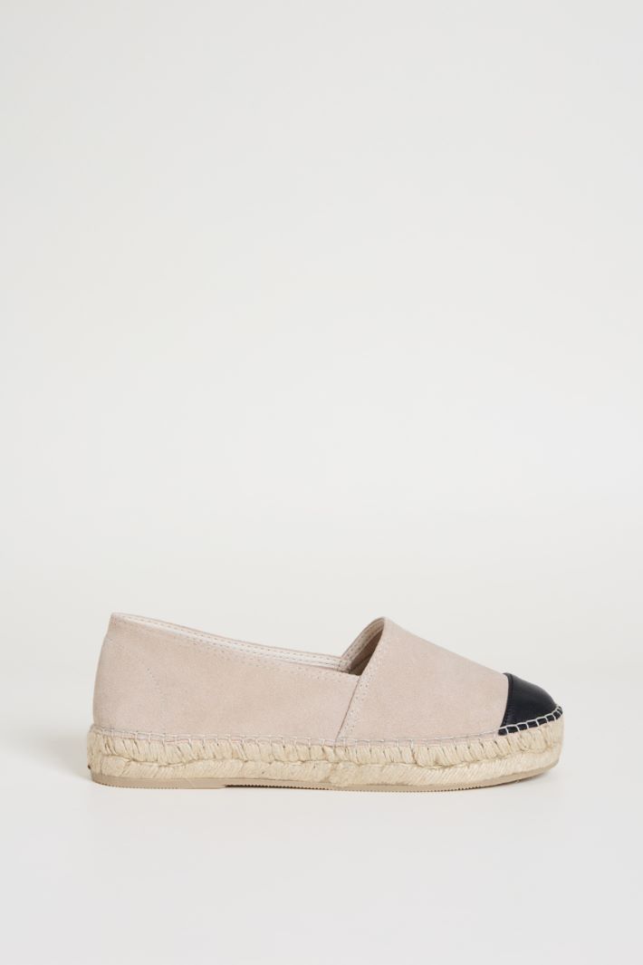 Espadrillas in pelle Intrend