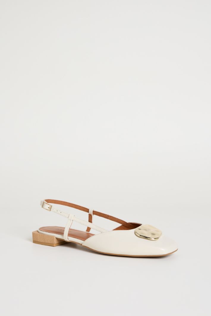 Slingback basse con gioiello Intrend - 2