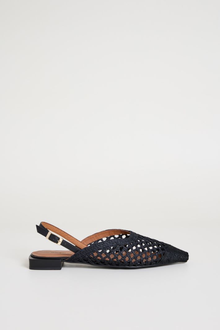 Slingback intrecciate Intrend