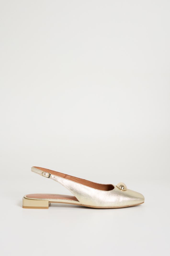 Slingback laminata Intrend