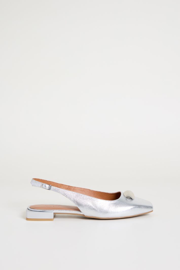 Slingback laminata Intrend