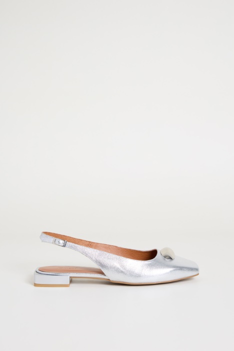Slingback laminata Intrend