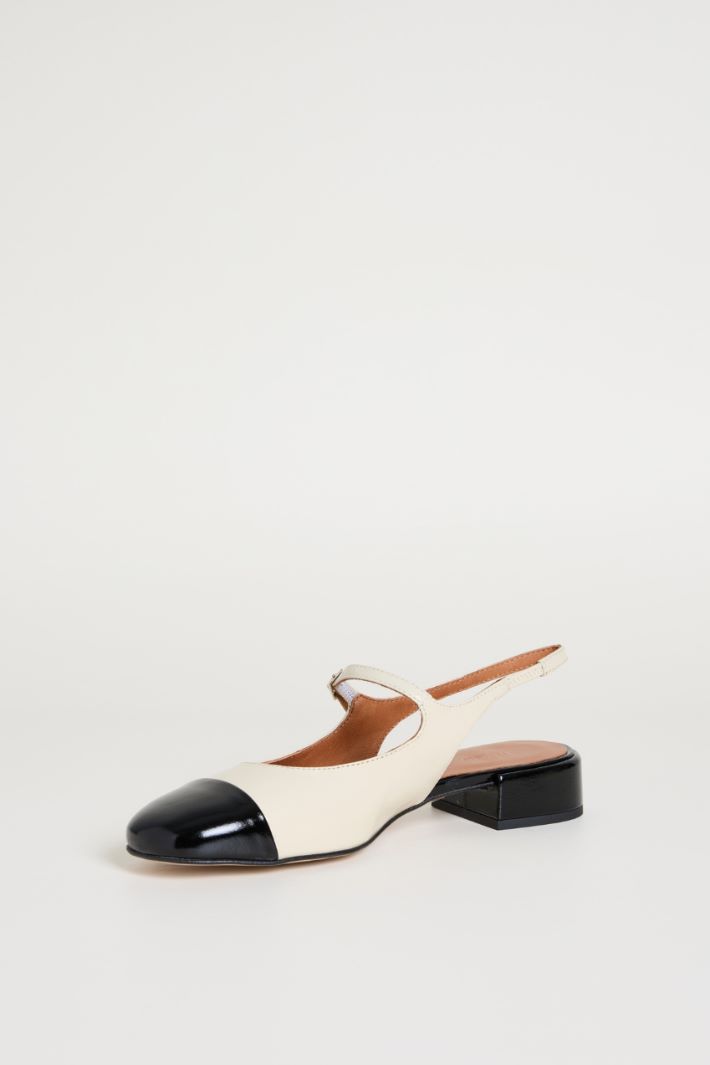 Bicolour Slingbacks Intrend - 3