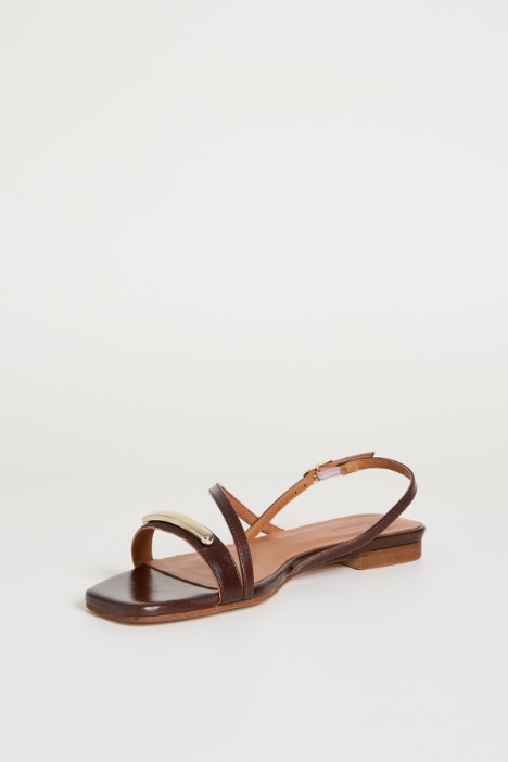 Sandali flat a listini