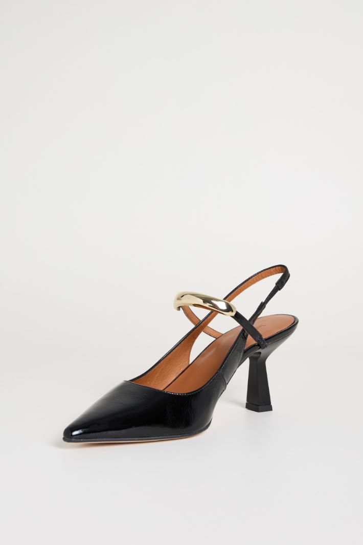 Slingback in pelle Intrend - 3